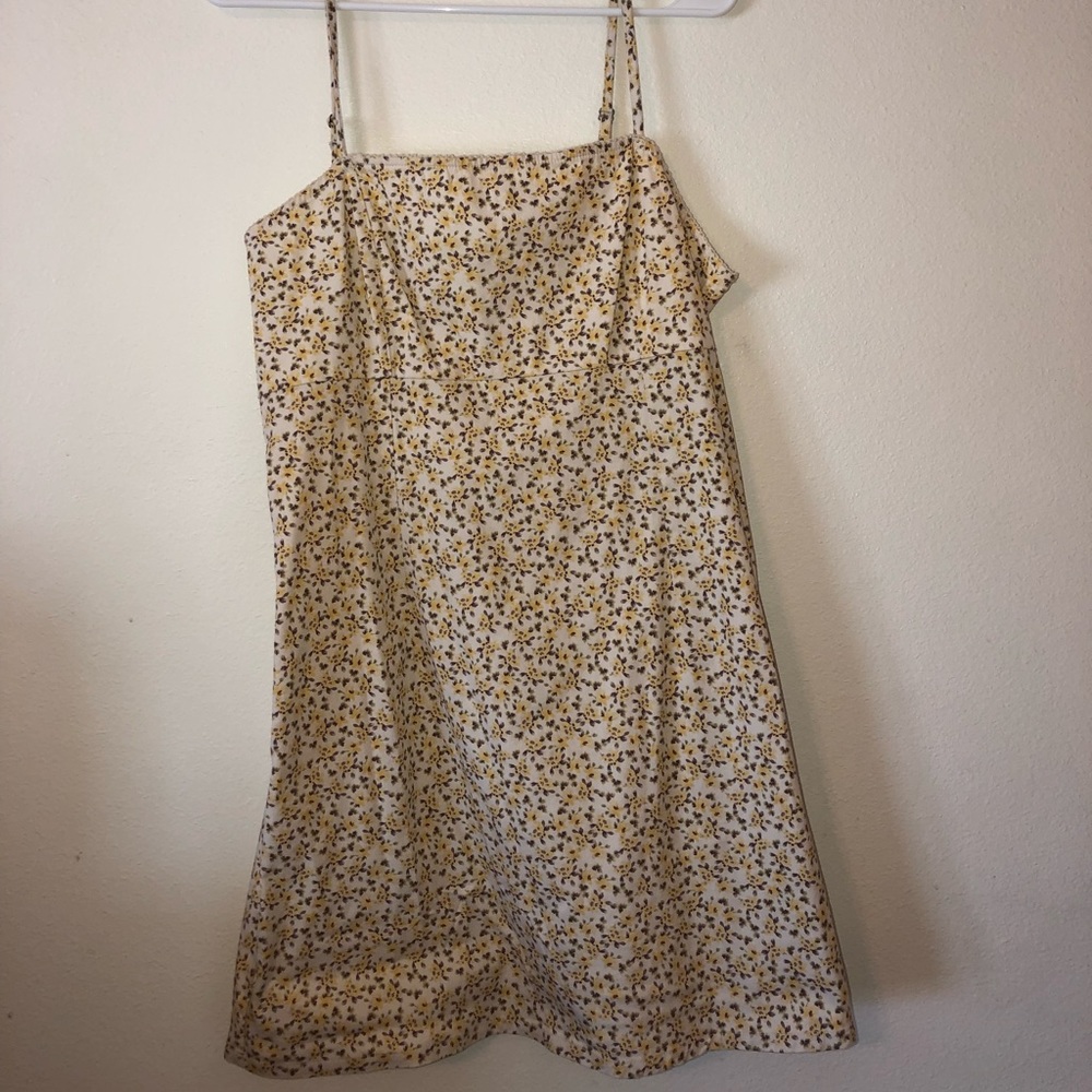 White floral sundress